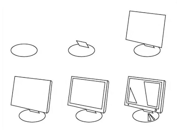 Раскраска компьютер