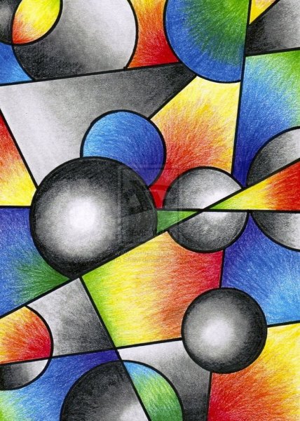 Абстракция рисунки