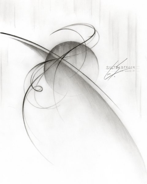 Абстрактные рисунки карандашом