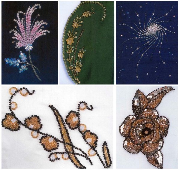 Вышивка стеклярусом узоры