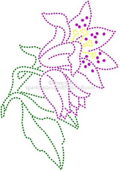 Рисунок бисером на бумаге