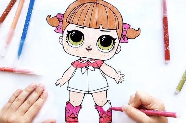 Рисовать куклу ЛОЛ