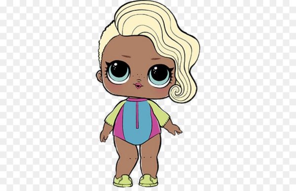 Куклы ЛОЛ срисовать