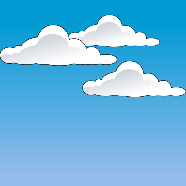 Облака рисунок