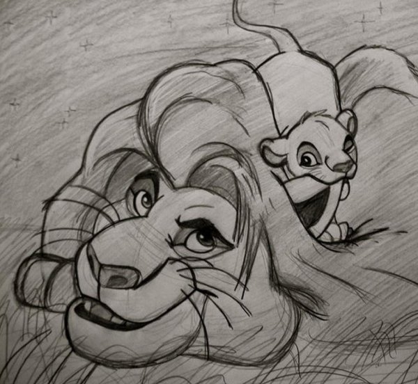 Мультяшные рисунки для срисовки