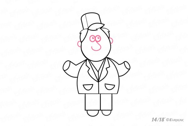 Доктор рисунок карандашом
