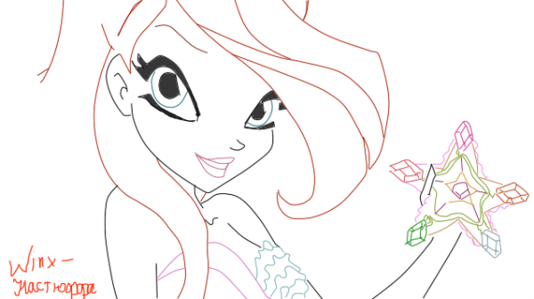 Муза срисовки Винкс Муза