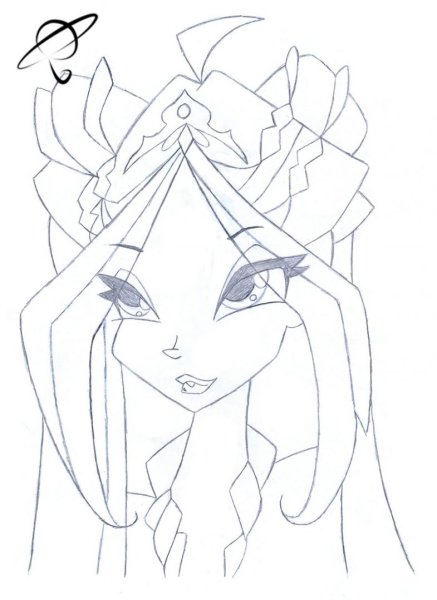 Раскраски феи Винкс Текна