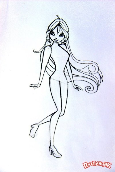 Муза срисовки Винкс Муза