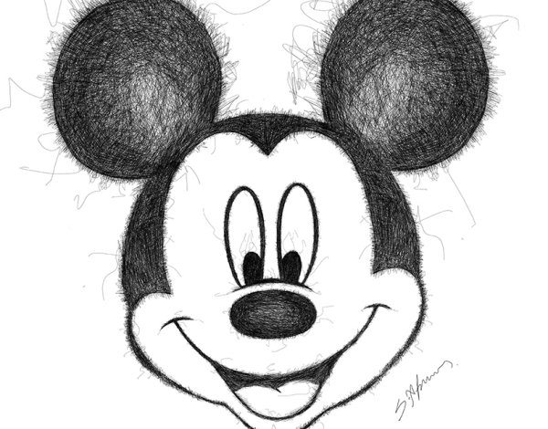Рисунок Микки Мауса