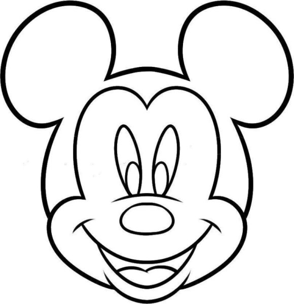 Рисование Микки Мауса