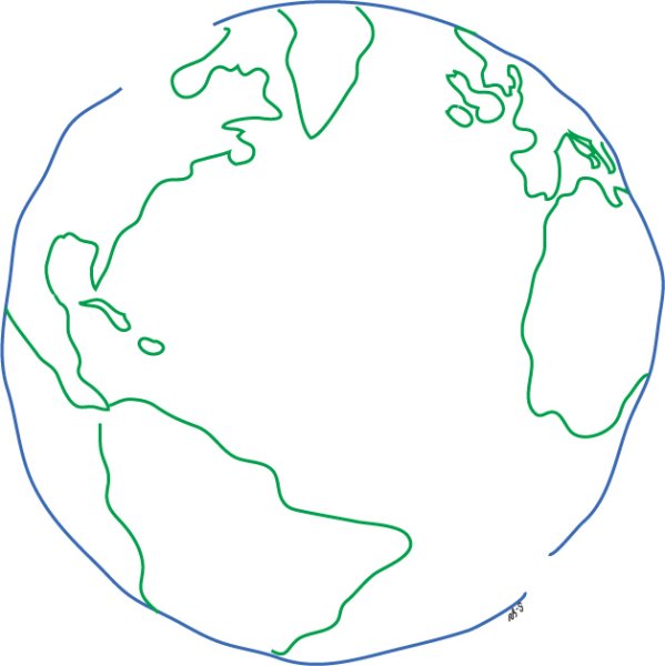 Земля набросок