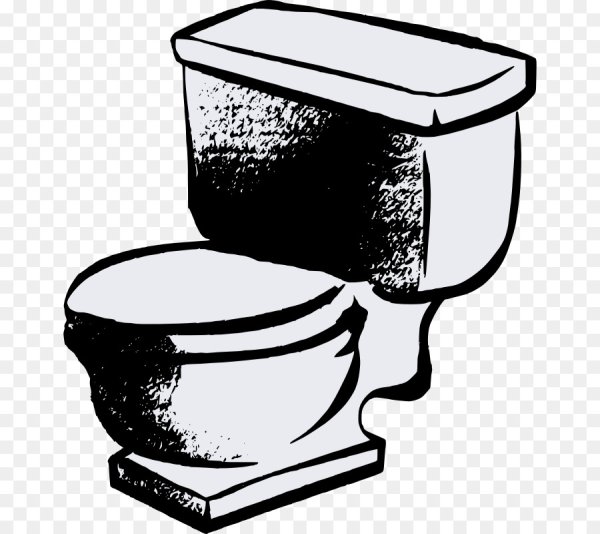 Унитаз нарисованный