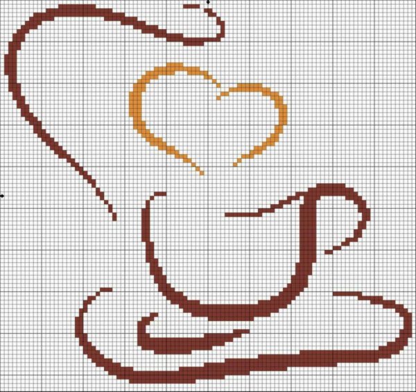 Вышивка крестом простые