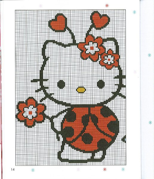 Легкая вышивка крестиком для детей