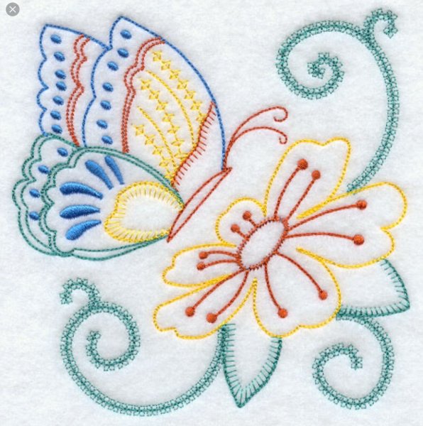 Вышивание тамбурным швом для начинающих