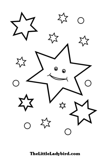 Звезда для срисовки