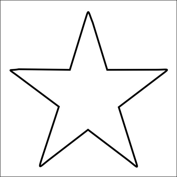 Поэтапное рисование звезды