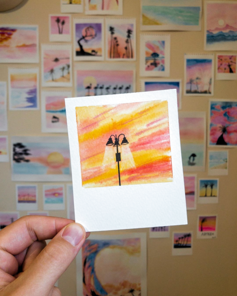 Идеи для полароидных рисунков простых