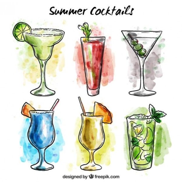 Напитки для рисования