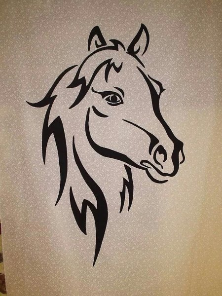 Лошадь для выжигания