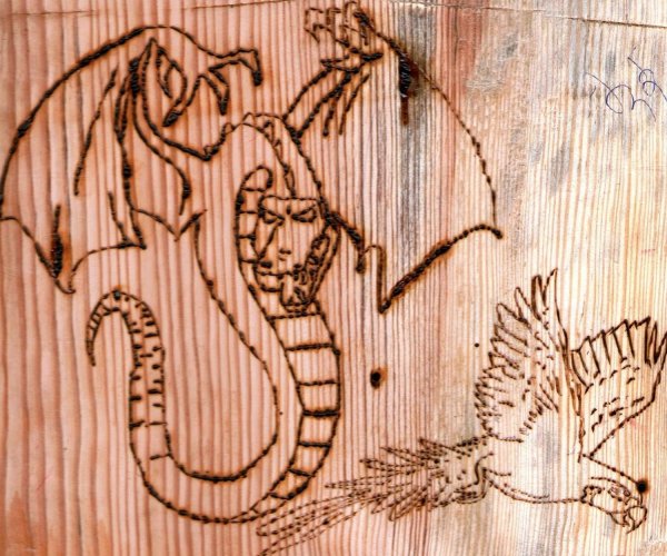 Рисунки для выжигания