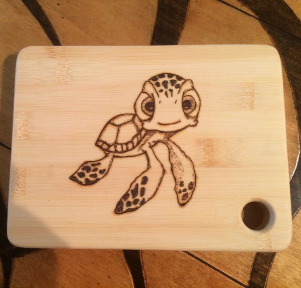 Выжигание по дереву на фанере