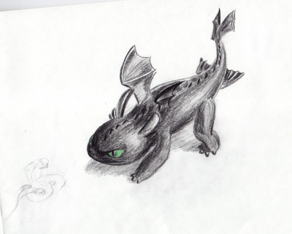 Беззубик карандашом