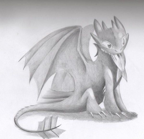 Беззубик карандашом