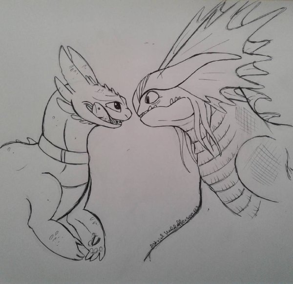 Беззубик карандашом для срисовки