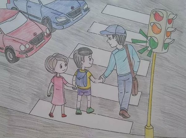 Конкурс рисунков ПДД