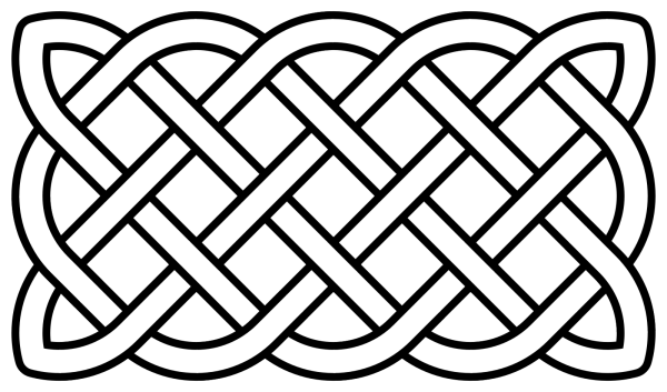 Кельтский орнамент плетенка