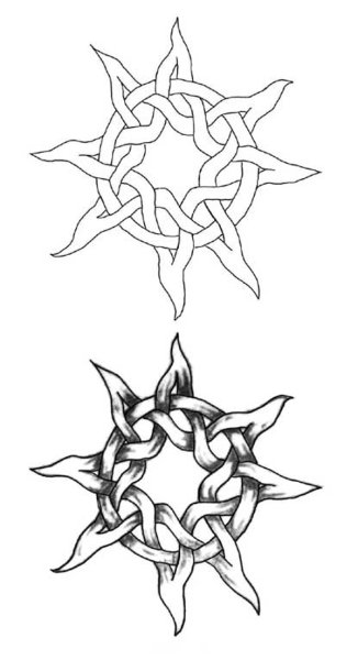 Тату эскизы Кельтские узоры