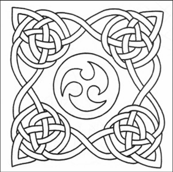 Кельтские узоры для резьбы по дереву