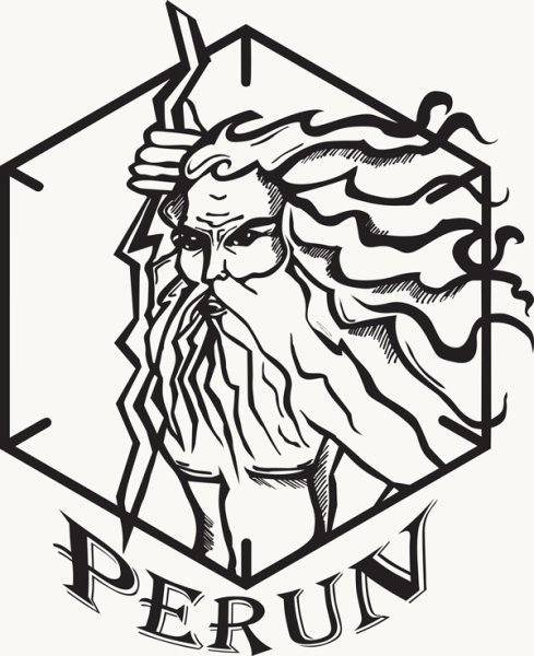 Славянский Бог Перун рисунок