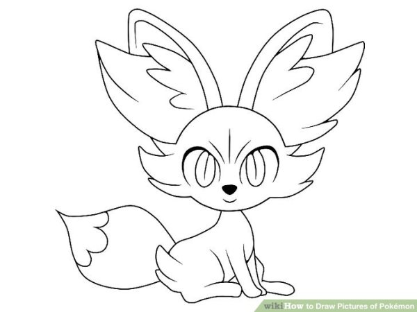 Покемоны для срисовки иви