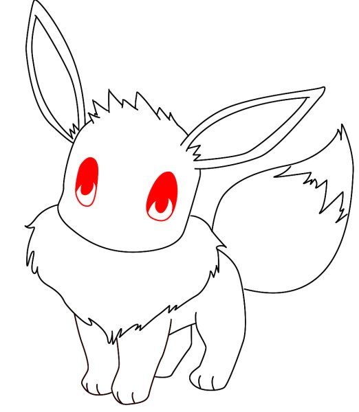 Раскраски покемоны иви