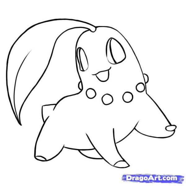 Покемон Пикачу рисунок