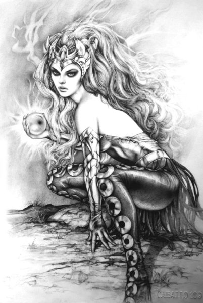 Фантастические рисунки лёгкие