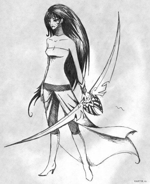 Фэнтези карандашом
