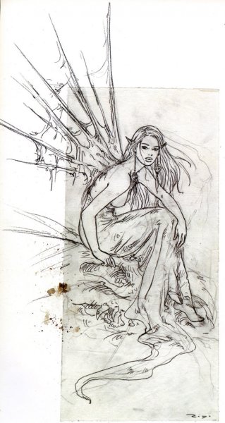 Рисунки животных карандашом дракон