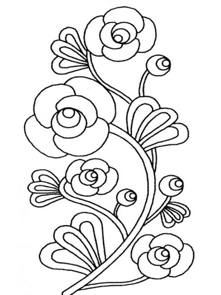 Орнаменты. Раскраска