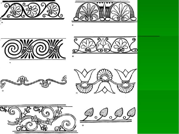 Растительный орнамент древней Греции