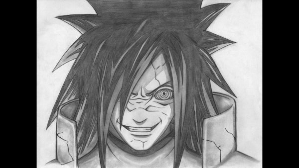 Учиха Мадара скетч