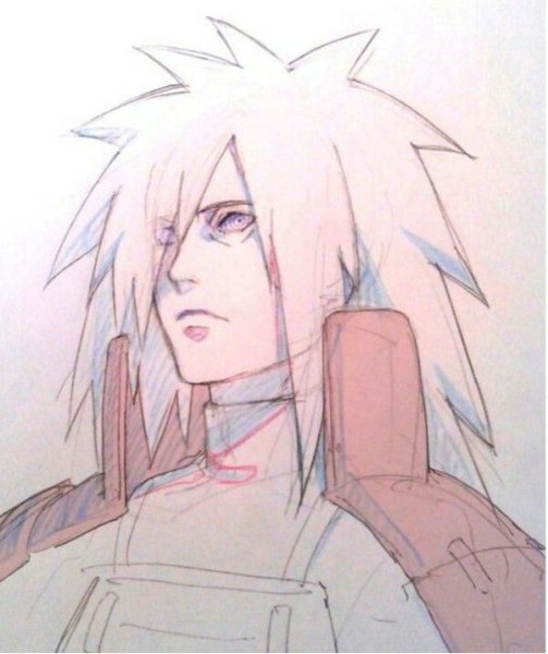 Учиха Мадара скетч
