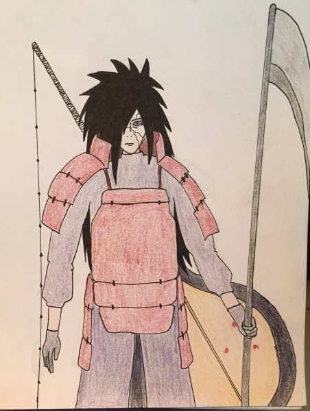 Мадара учихасрисовывкььгодова