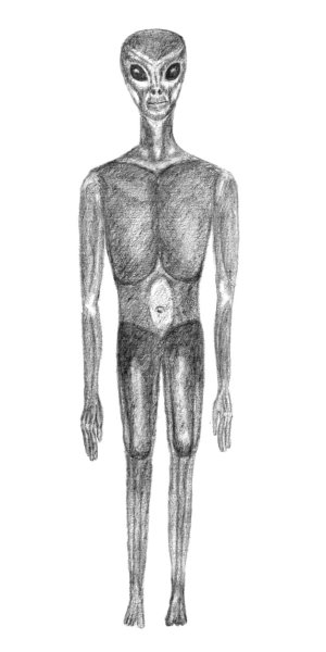 Рисование инопланетяне