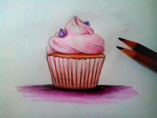 Пирожное для рисования