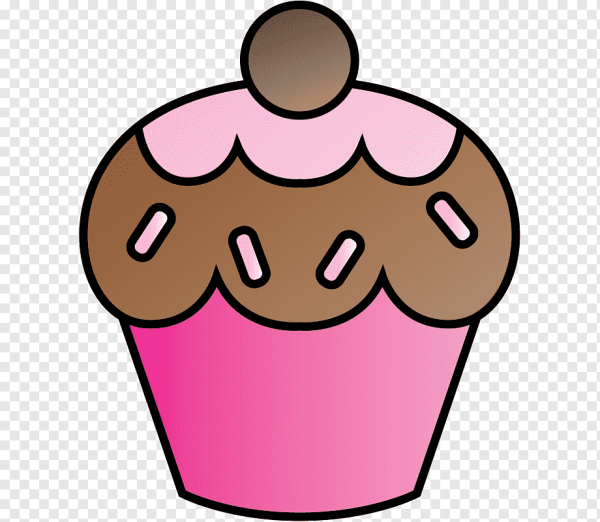 Кекс для срисовки