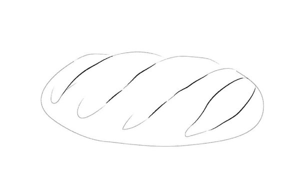 Раскраска хлеб